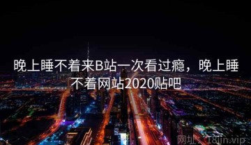 晚上睡不着来B站一次看过瘾，晚上睡不着网站2020贴吧