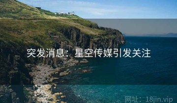 突发消息：星空传媒引发关注