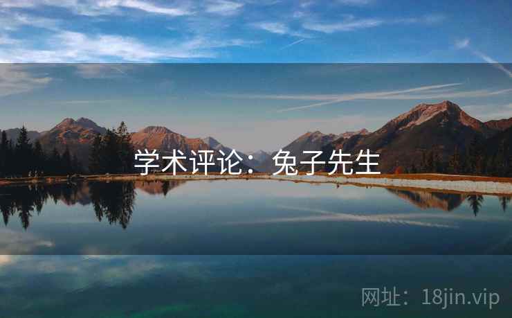 学术评论：兔子先生