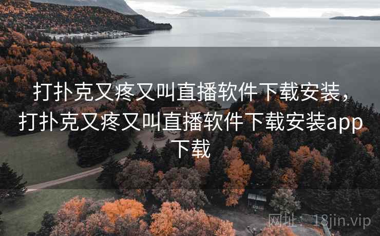 打扑克又疼又叫直播软件下载安装，打扑克又疼又叫直播软件下载安装app下载